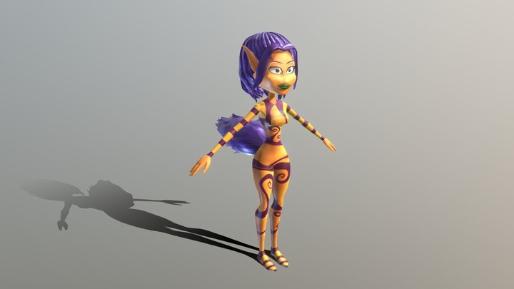 Ly the Fairy 3D Model