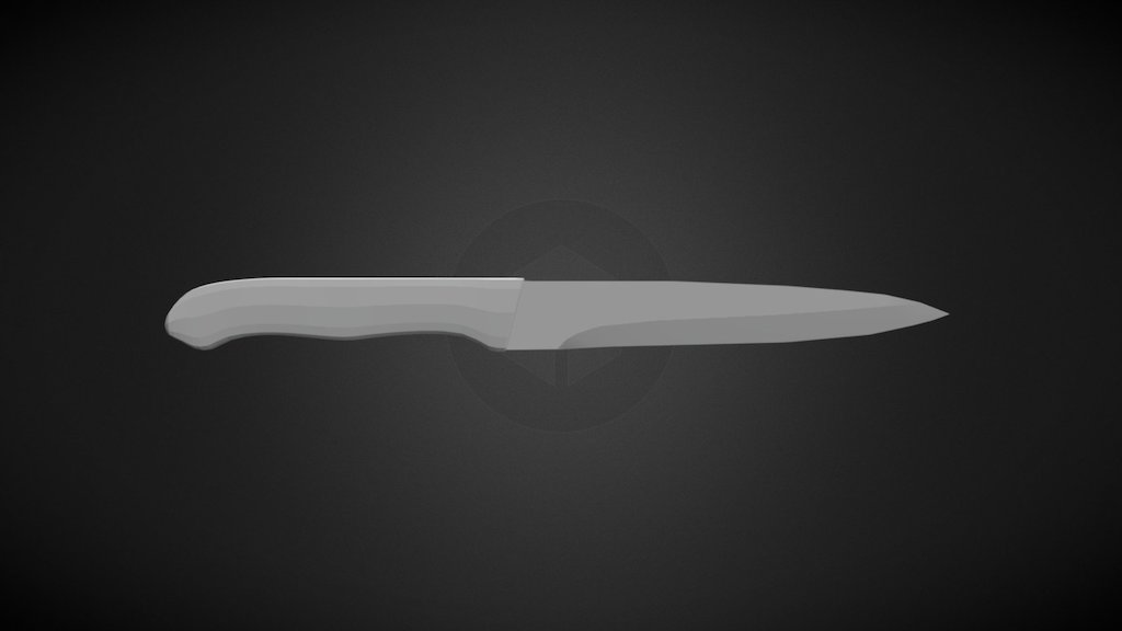 Another knife (w/o UV) — Sketchfab embed 3D viewer