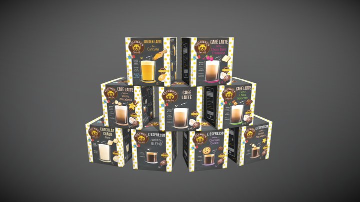 Columbus - Gamme Dolce Gusto 3D Model