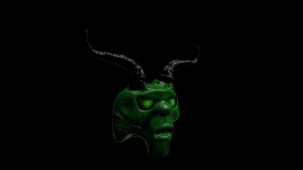 Demon — Sketchfab embed 3D viewer