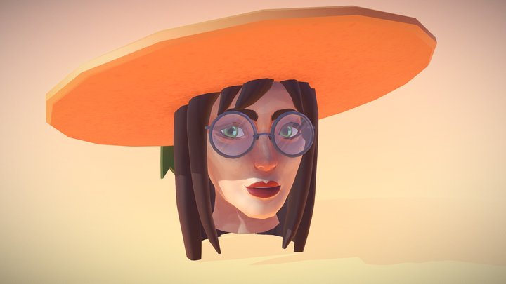 Summers Girl 3D Model