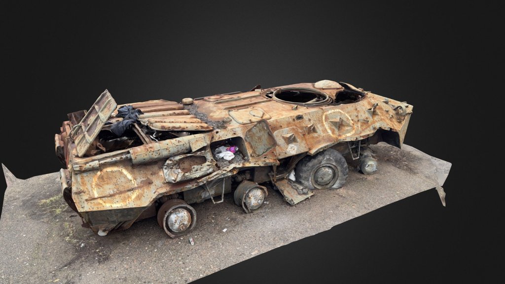 BTR 80 - Destroyed