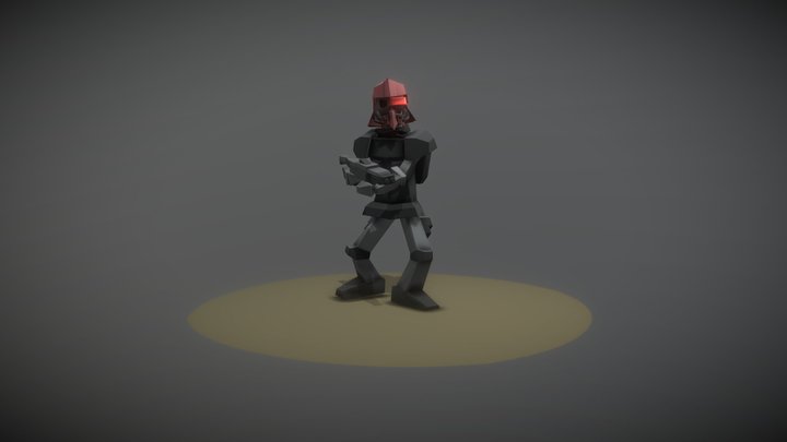 Death Trooper 3D Model