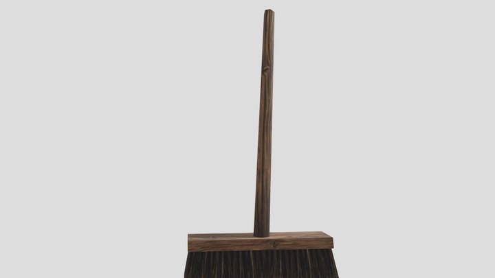 Ice Scream 4 : Broom Of Mini Rod 3D Model