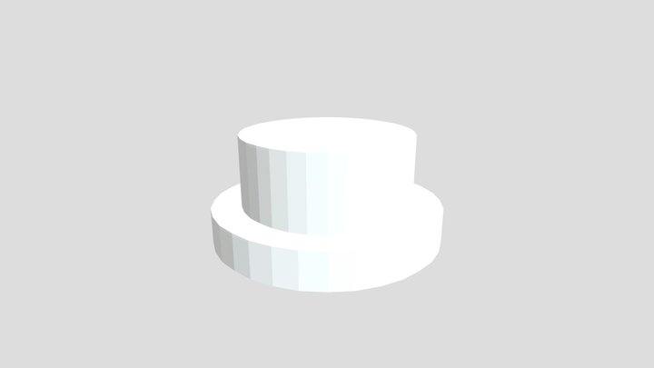Simple top hat 3D Model