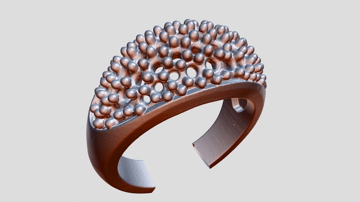 Pave Ring 3D Model