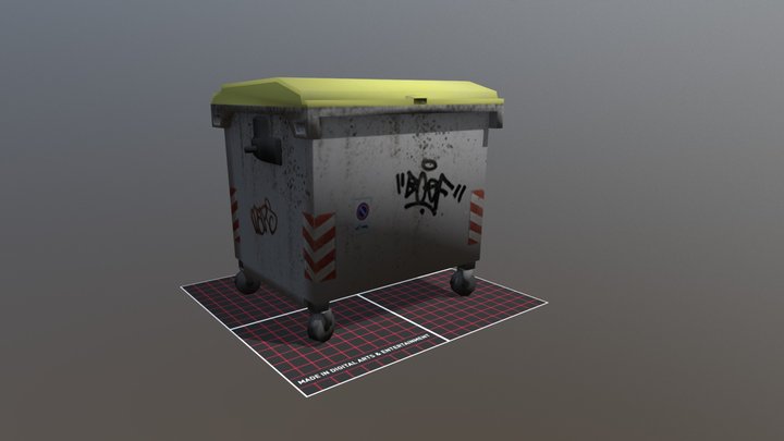 Dumpster 3D Model
