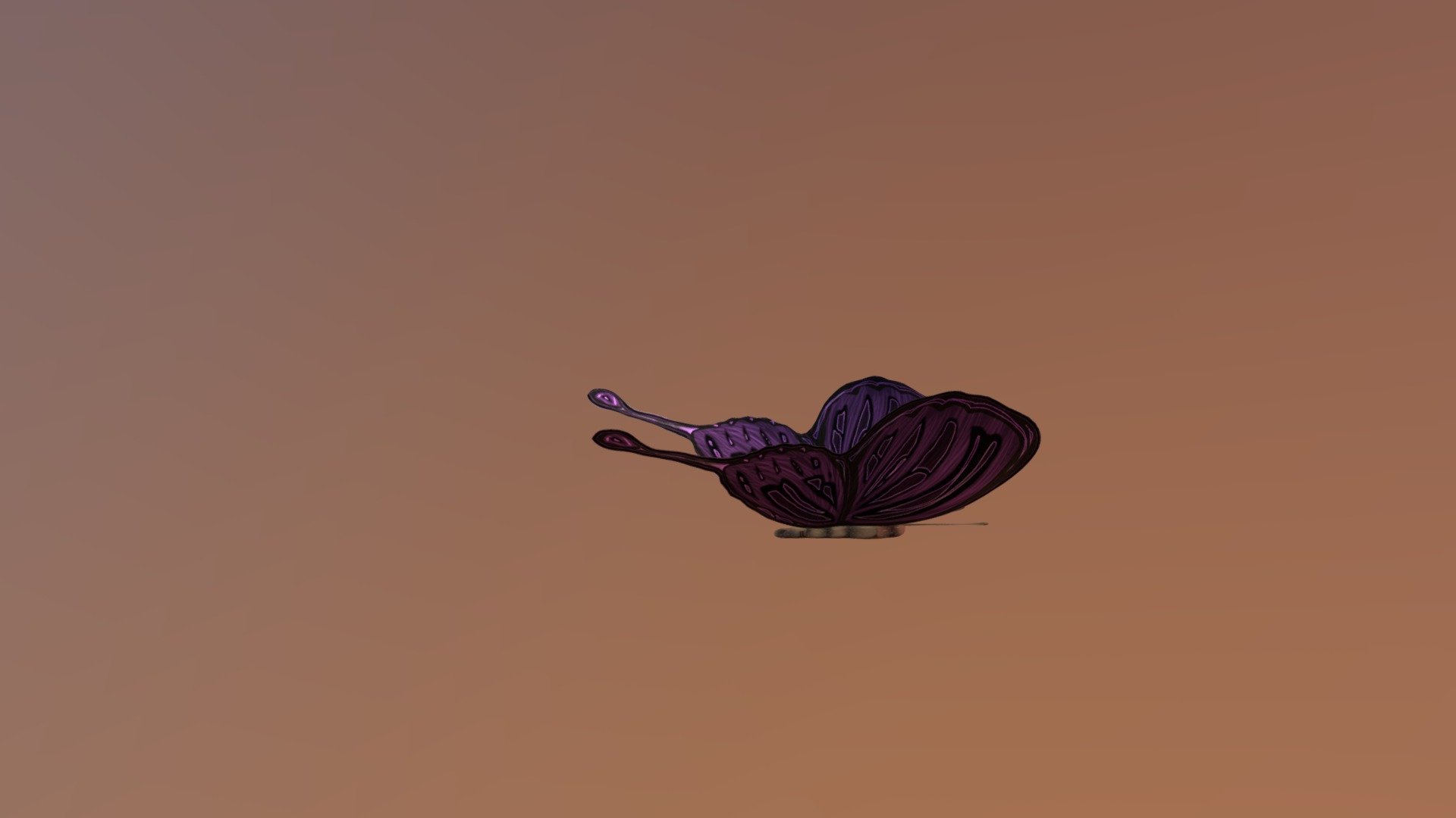 VTD A4 Butterfly Textured & Animated