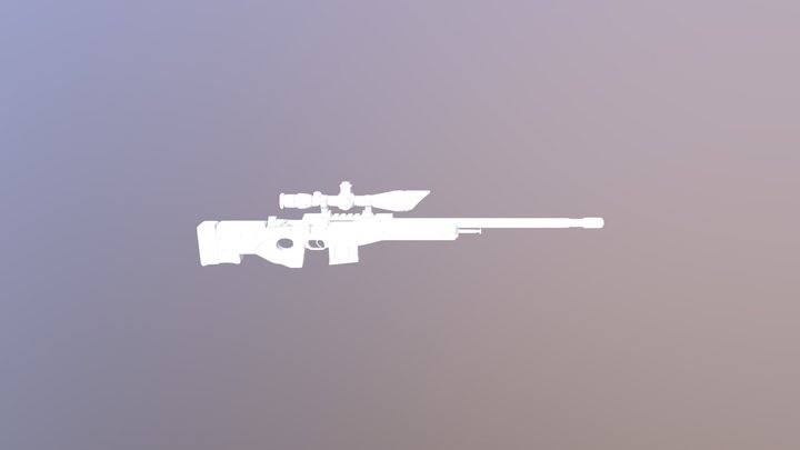 L96A1 - Custom Version 3D Model