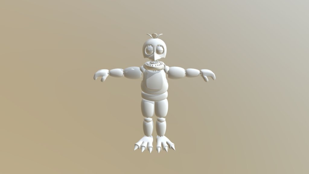 FNaF 2 Withered Chica - Download Free 3D model by lissandroamorarios  (@lissandroamorarios) [9ce35f6]