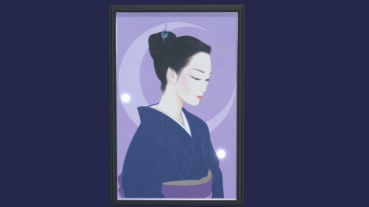 美人画 2 3D Model
