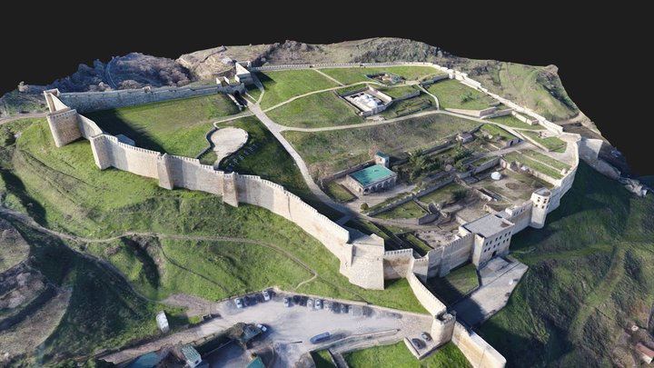 Citadel of Derbent. UNESCO World Heritage Site. 3D Model