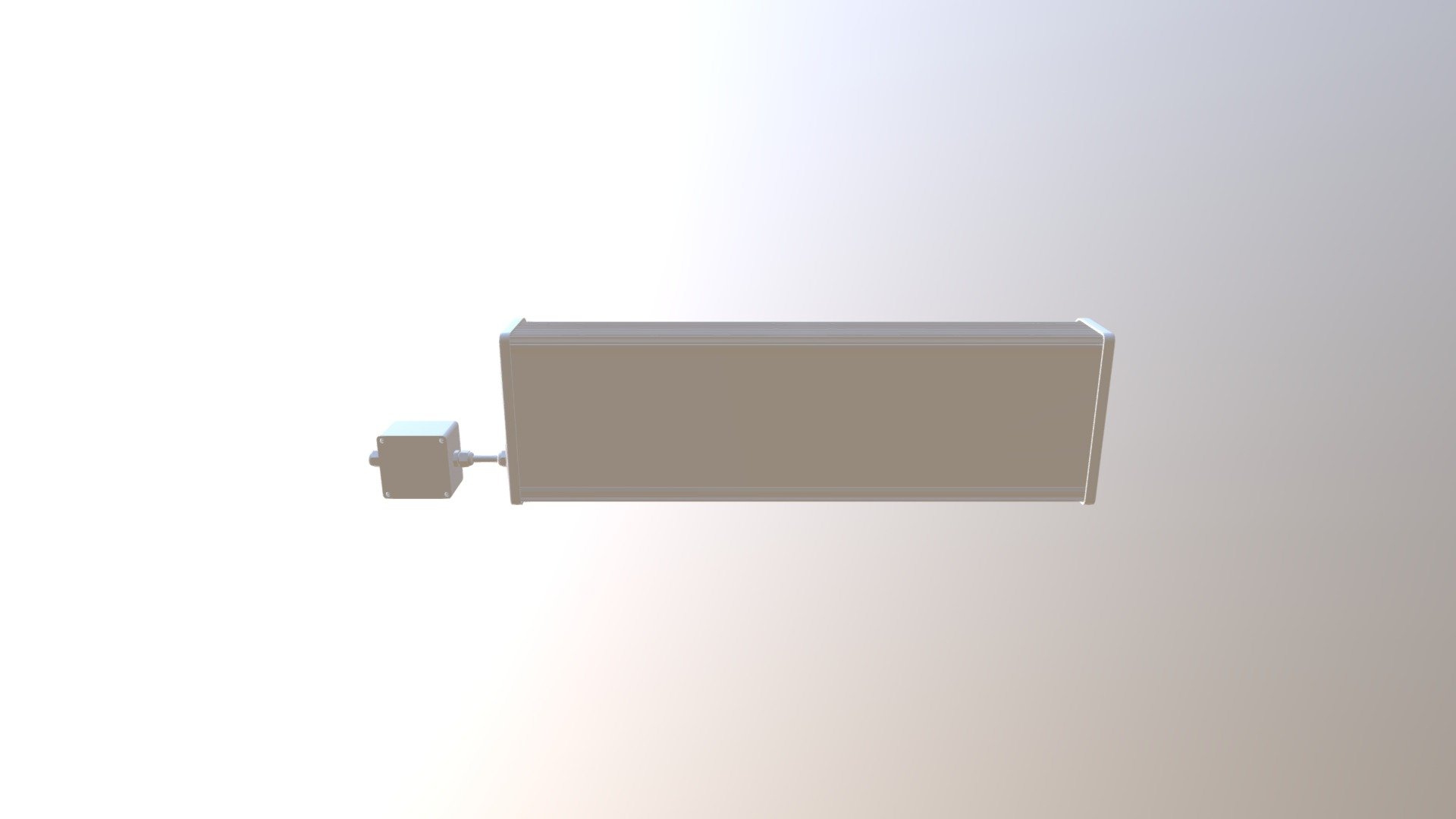 3D модель Трасса-5- Ex консоль