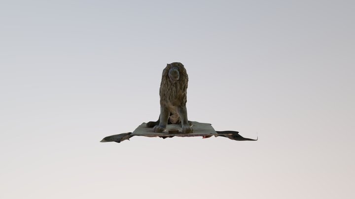 Leal Lion Color 3D Model