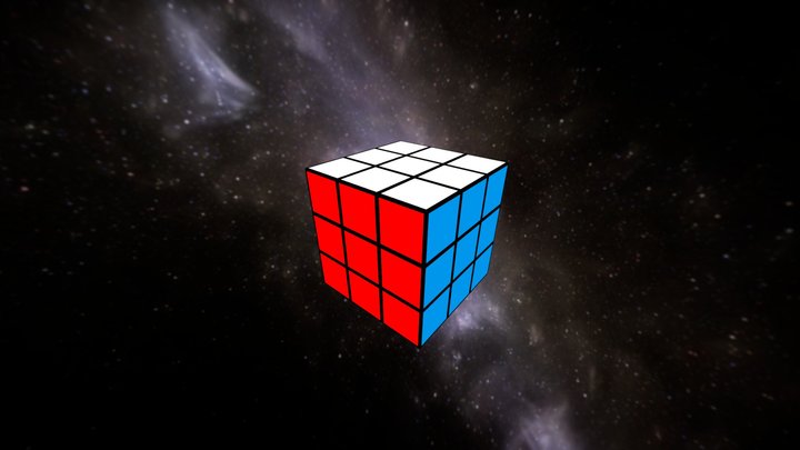Rubik-kocka 3D Model