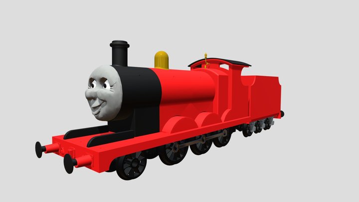 gauge 1 james the red engine 3D Model