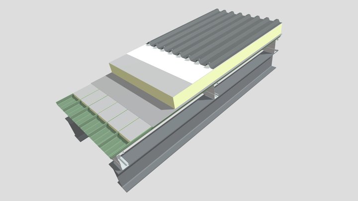 Advanced Non-Vented - Trough Base Sheet Retrofit 3D Model