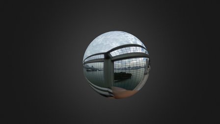 panorama photo on the rainbow bridge 3D Model