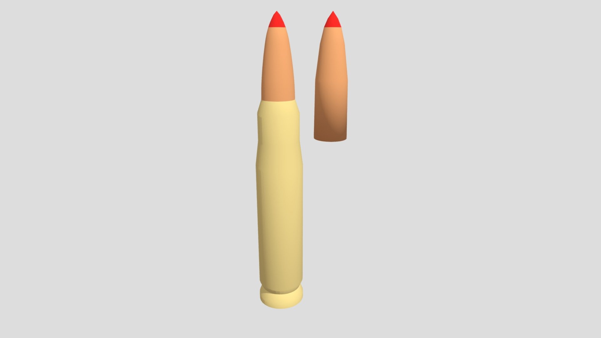 762 Bullet - Download Free 3D model by Rithradien [8ed463d] - Sketchfab