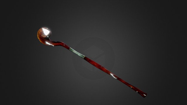 Magic Staff 3D Model