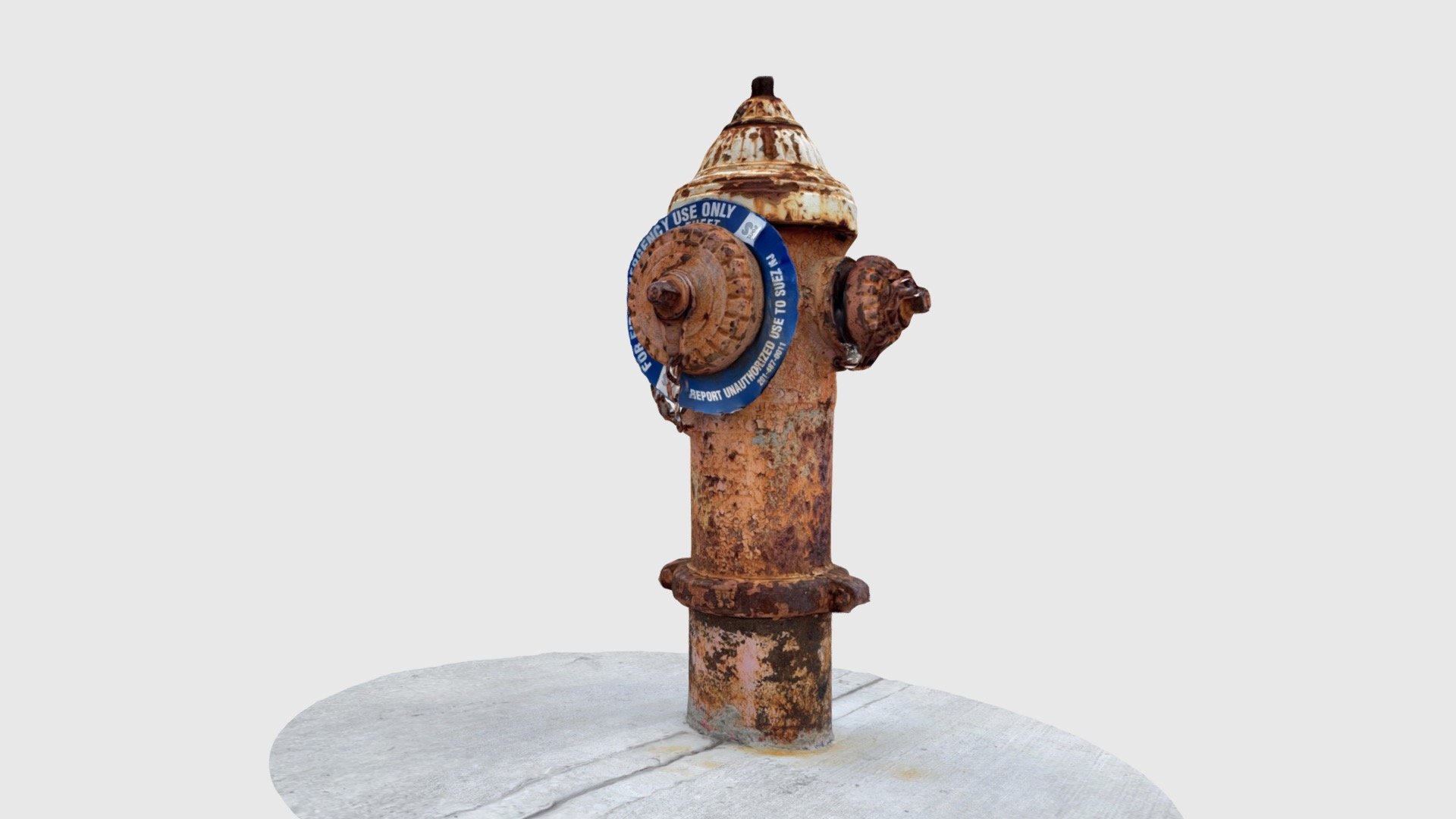 a tough hardened fire hydrant