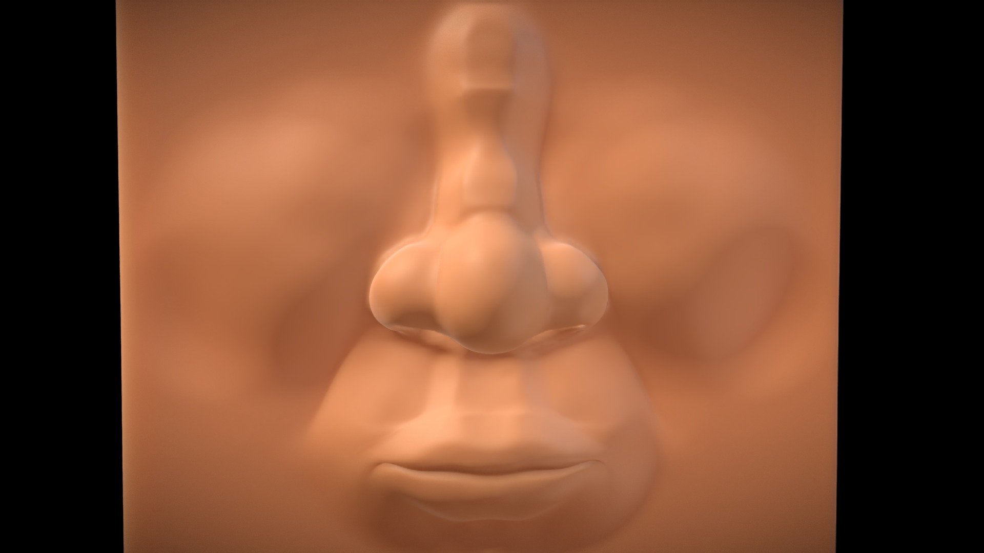 Nose and Mouth - SculptJanuary2018 - Day 1