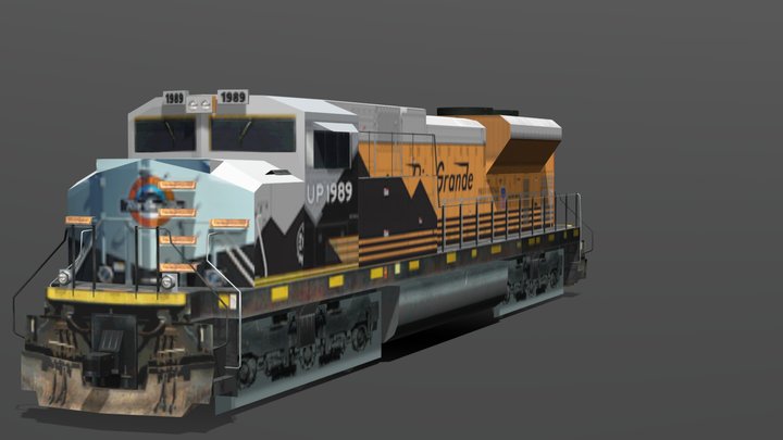 union pacific emd sd70ace 1989
