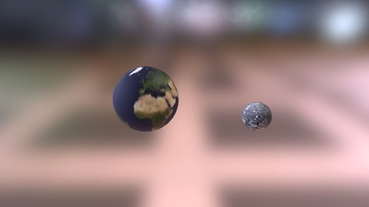 Revolusi bulan1 3D Model