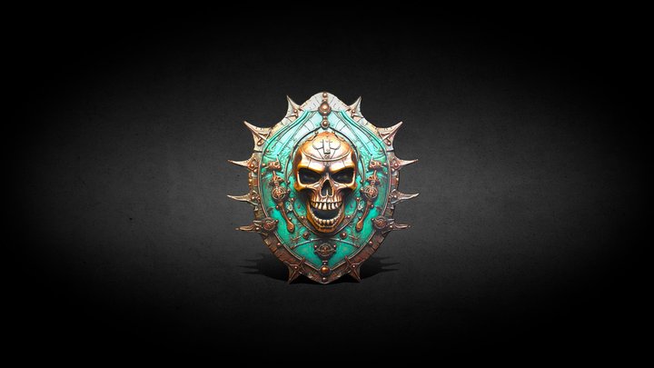 Shield 3 3D Model