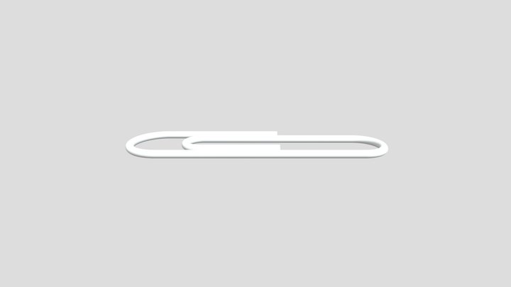 Part Studio 3 - Paperclip 3D Model