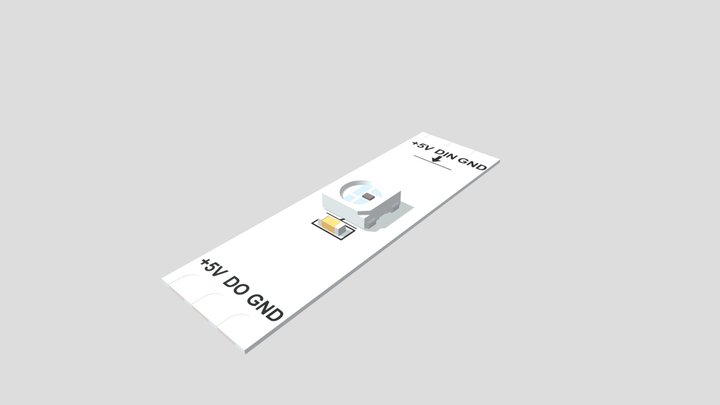 Ws2812b 3D Model