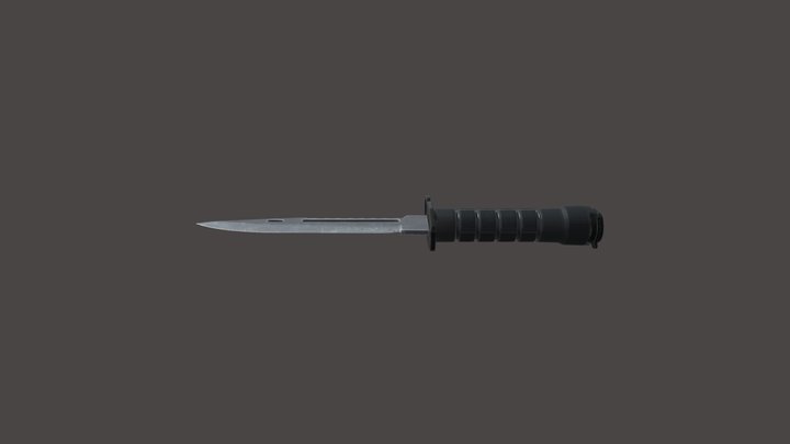 M9 Bayonet 3D Model