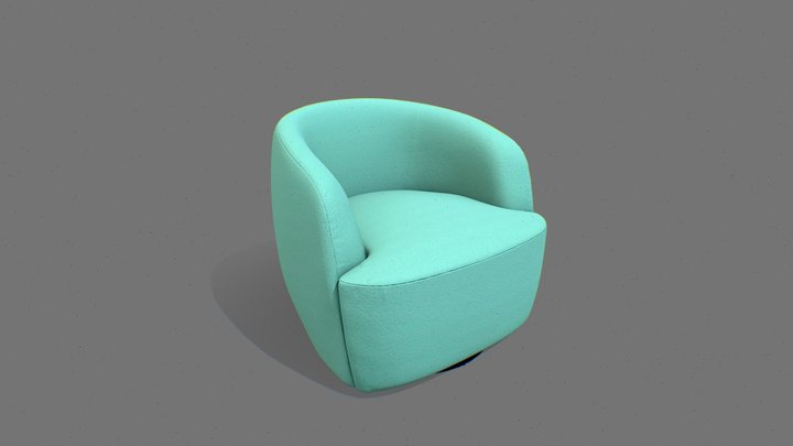 Arm chair v1 3D Model