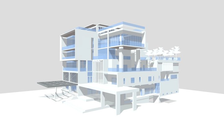 Terrace Villa_Chantrea 3D Model