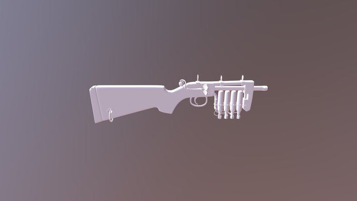 Steam Gun 3D Model