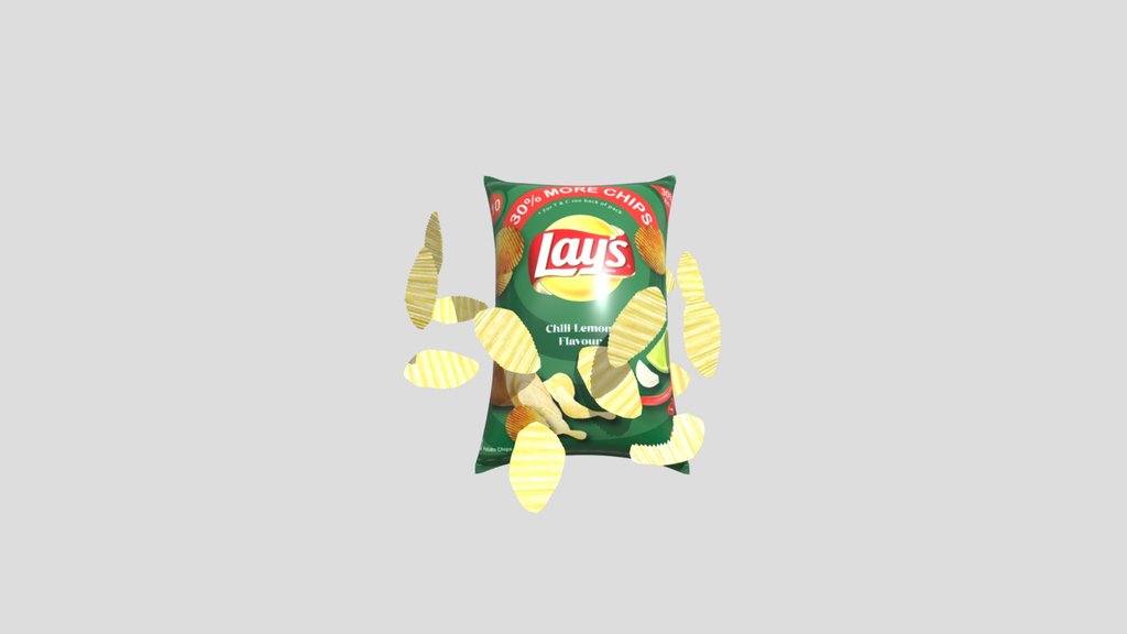 Lays – 3D Model