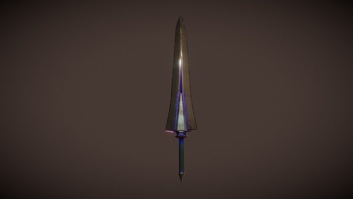 Heavy Sword 3D Model
