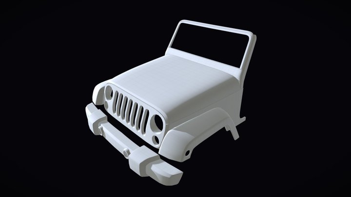 GAM401 Johnson Jeep 3D Model