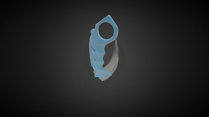 Karambit Knife 3D Model