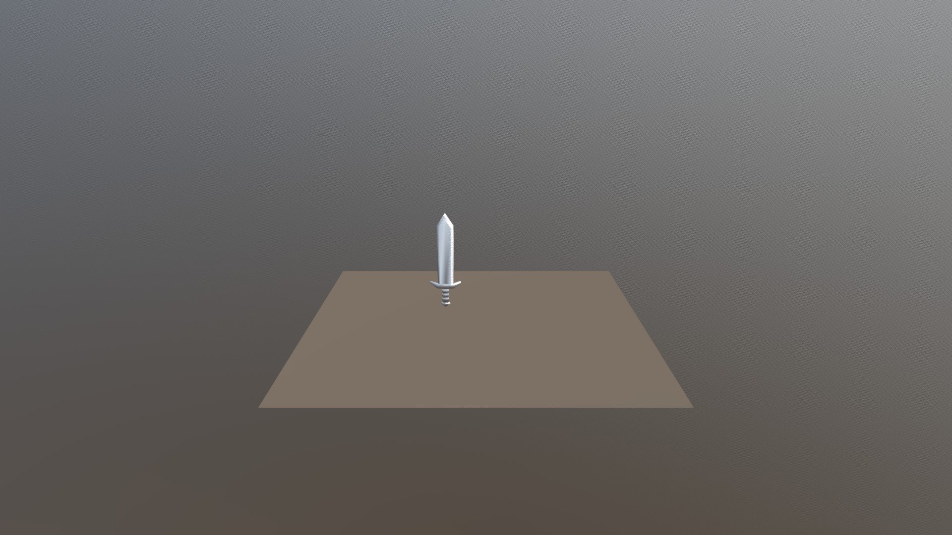 Espada Low Poly Color