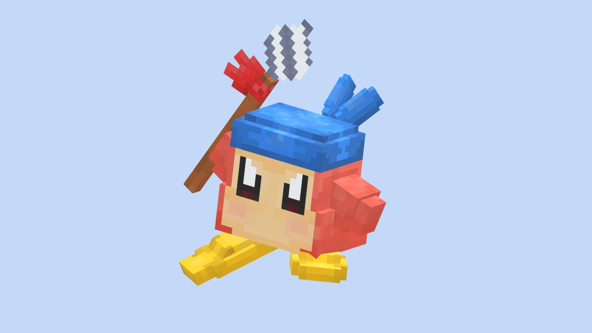 Bandana Dee in Minecraft Style 3D model by angelcarusi [8ede895