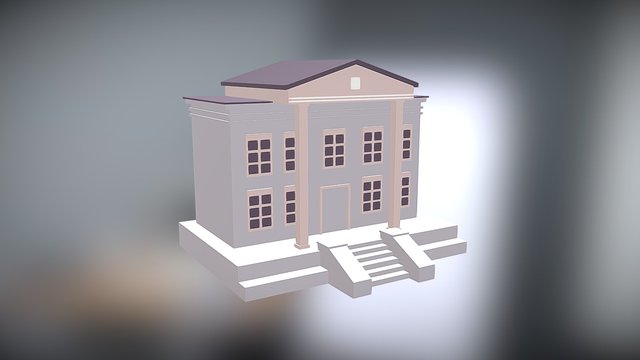 City Hall Building 3D Model