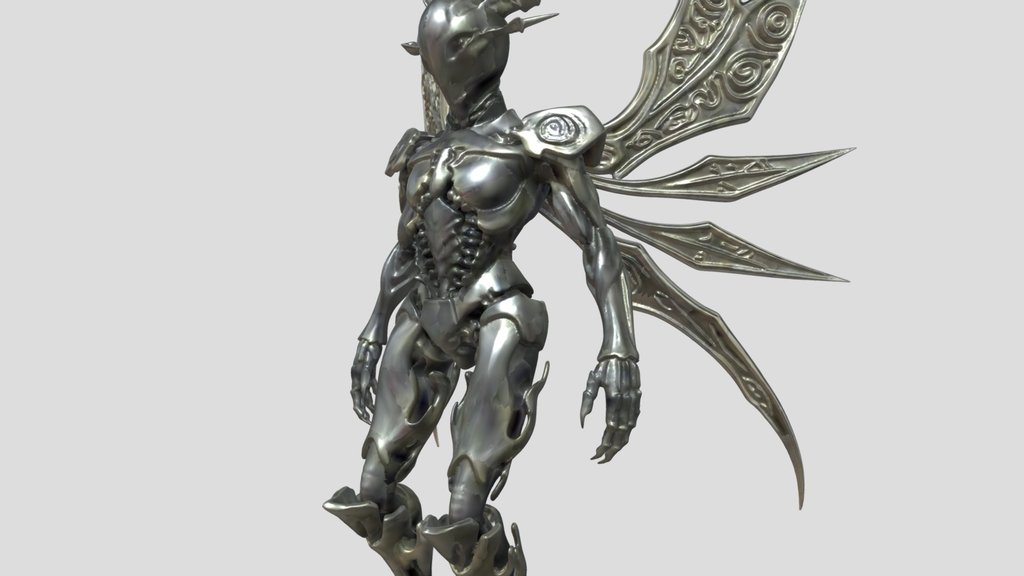 Robotic Winged Elf