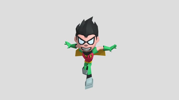 Robin (Teen Titans Go!) 3D Model