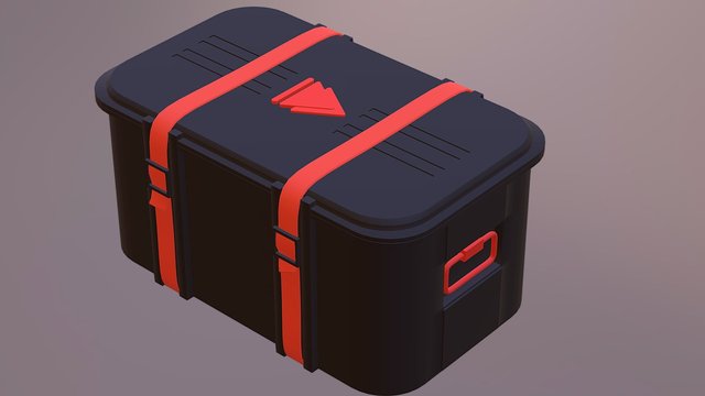 Weapons crate 3D Model