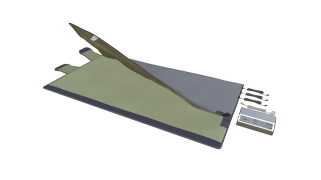 Инфракрасное одеяло PH-2BIII 3D Model