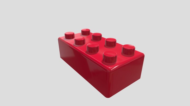 Building Brick on Solid Works 3D Model