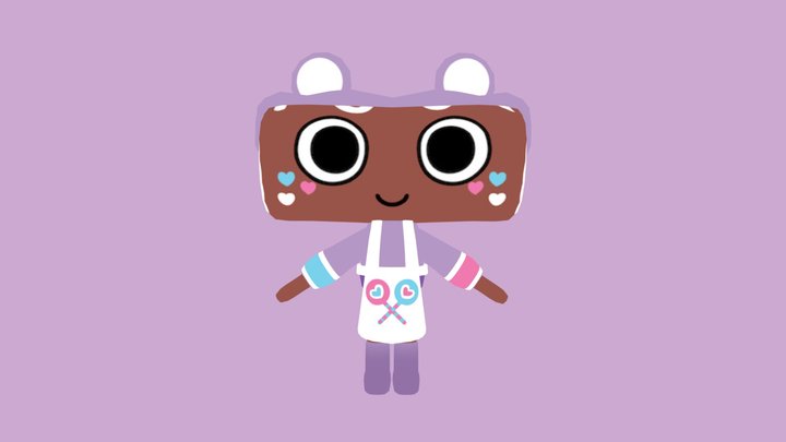 Share Bear Cosmo Skin Dandys world – Modello 3D gratuito STL