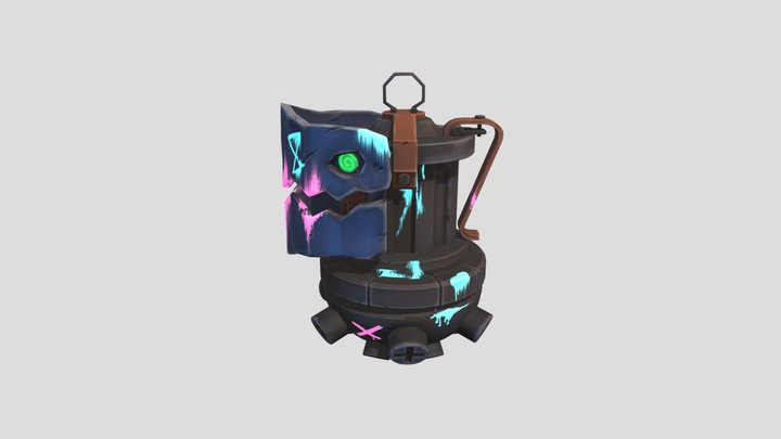 Grenade Jinx 3D Model