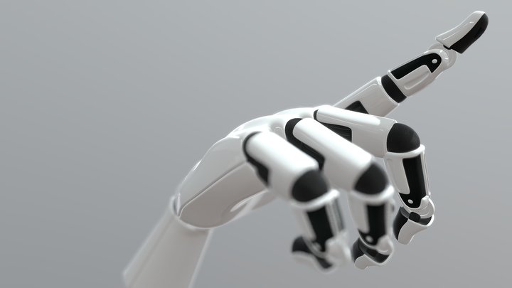 Randox RX Series Robot Hand 3D Model